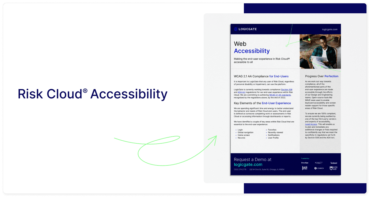 Risk Cloud® Platform Accessibility