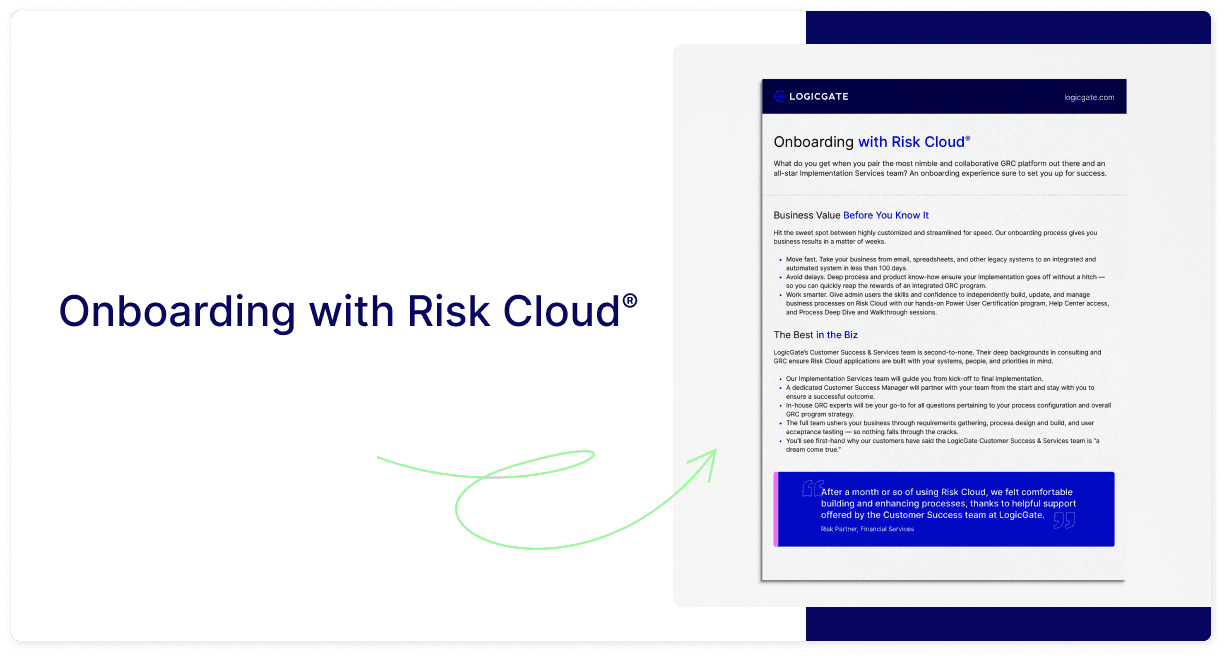Risk Cloud&reg; Onboarding