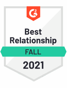 G2 Fall 2021 Best Relationship Badge
