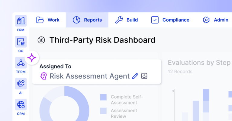 Blog Hero Image showing Third-Party Risk Management Agentic Application