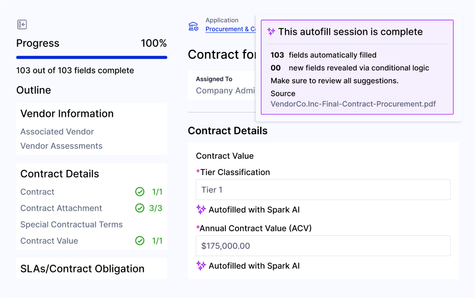 Spark AI Autofill